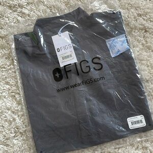 Figs charcoal Rafaela top XXS